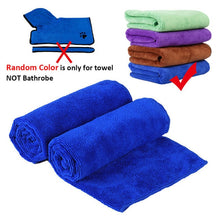 Charger l&#39;image dans la galerie, GLORIOUS KEK Dog Bathrobe XS-XL Pet Dog Bath Towel for Small Medium Large Dogs 400g Microfiber Super Absorbent Pet Drying Towel