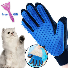 Charger l&#39;image dans la galerie, Animal Grooming Deshedding Glove For Cats Dogs Hair Brush Comb Guante Para Gatos Perros Gant Pour Chat Chiens Pet Clean Tools