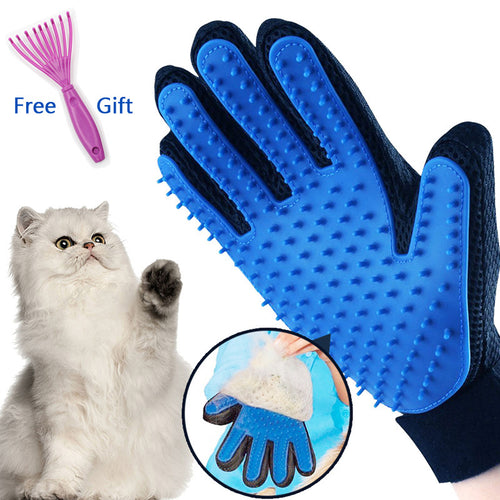 Animal Grooming Deshedding Glove For Cats Dogs Hair Brush Comb Guante Para Gatos Perros Gant Pour Chat Chiens Pet Clean Tools