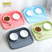 Charger l&#39;image dans la galerie, CAWAYI KENNEL Dog Feeder Drinking Bowls for dogs Cats Pet Food Bowl comedero perro miska dla psa gamelle chien chat voerbak hond