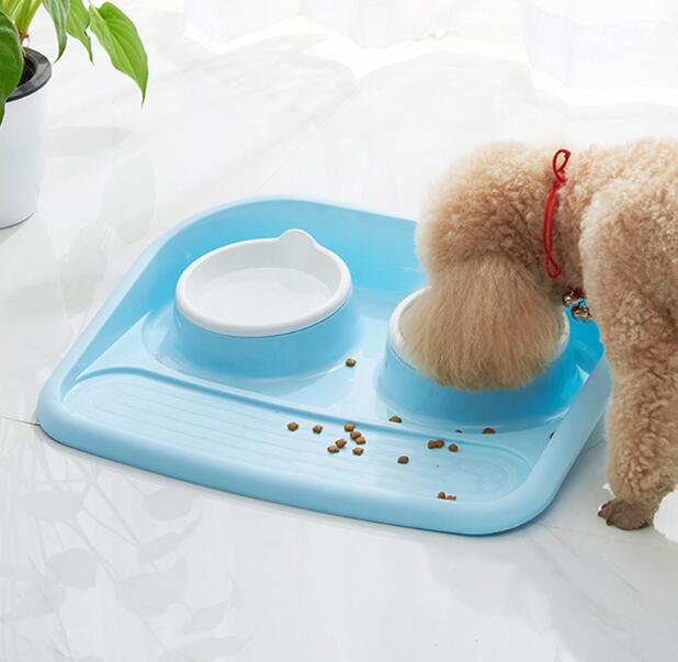 CAWAYI KENNEL Dog Feeder Drinking Bowls for dogs Cats Pet Food Bowl comedero perro miska dla psa gamelle chien chat voerbak hond