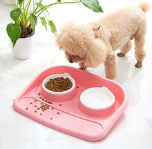 Charger l&#39;image dans la galerie, CAWAYI KENNEL Dog Feeder Drinking Bowls for dogs Cats Pet Food Bowl comedero perro miska dla psa gamelle chien chat voerbak hond