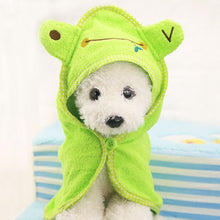Charger l&#39;image dans la galerie, Cute Pet Dog Towel Soft Drying Bath Pet Towel For Dog Cat Hoodies Puppy Super Absorbent Bathrobes Cleaning Necessary supply