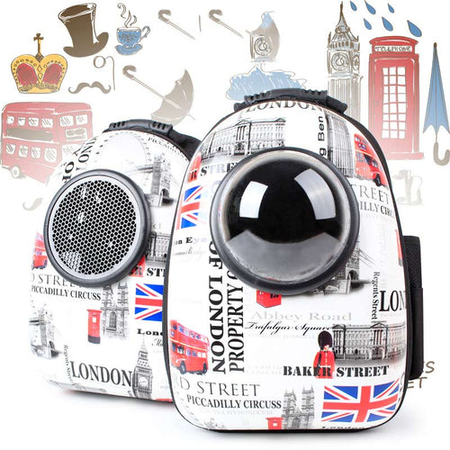 Carrier For Cat Capsule Backpack Katten Rugtas Katten Pet Backpack Sac Chat Space Capsule Astronaut Cat Backpacks Shoulder Bag