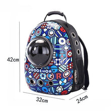 Charger l&#39;image dans la galerie, Carrier For Cat Capsule Backpack Katten Rugtas Katten Pet Backpack Sac Chat Space Capsule Astronaut Cat Backpacks Shoulder Bag